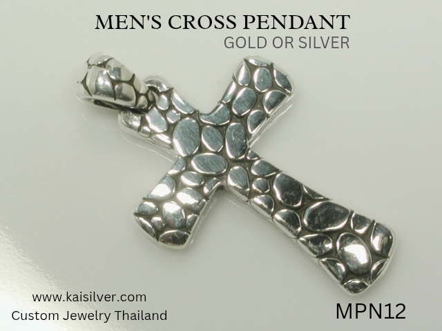 men's pendant cross