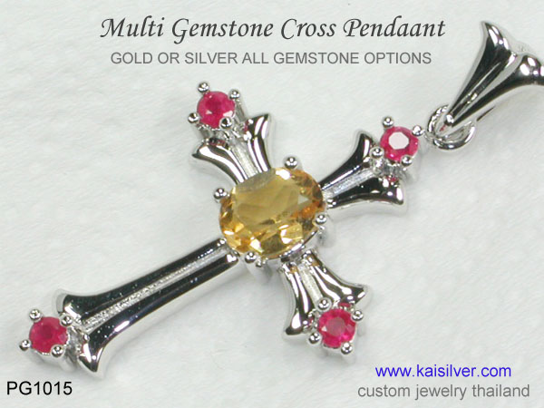 gemstone pendant