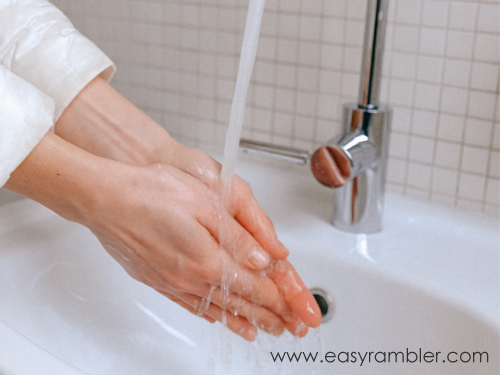 covid wash hands hand hygiene